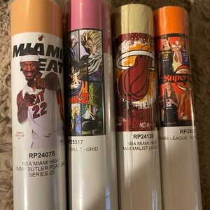 NBA Miami Heat Poster Set - Multicolor